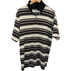 Nike Golf Dri-FIT Men's Striped Short Sleeve Polo Shirt